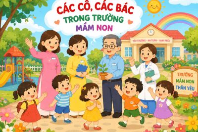 Kế hoạch soạn giảng nhà trẻ chủ đề Các cô các bác trong trường MN