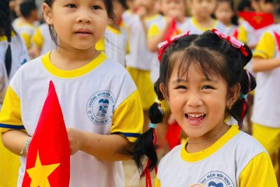 HOẠT ĐỘNG THAM QUAN TRƯỜNG TIỂU HỌC CỦA CÁC BÉ 5 TUỔI
